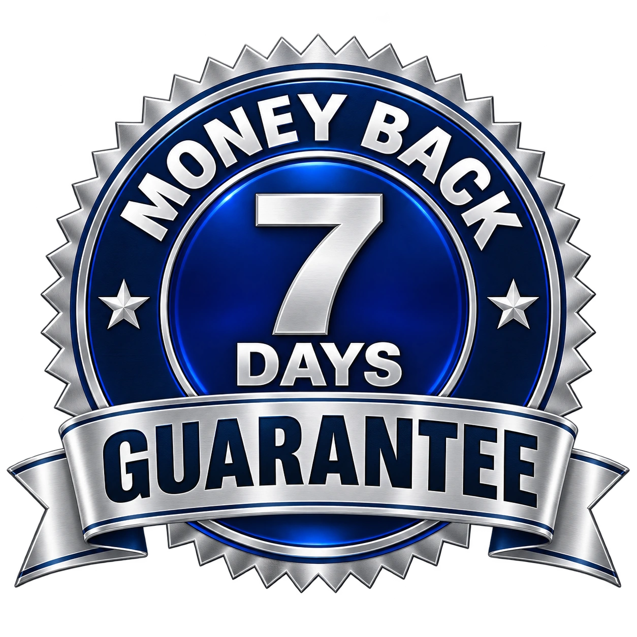 7-day money-back guarantee